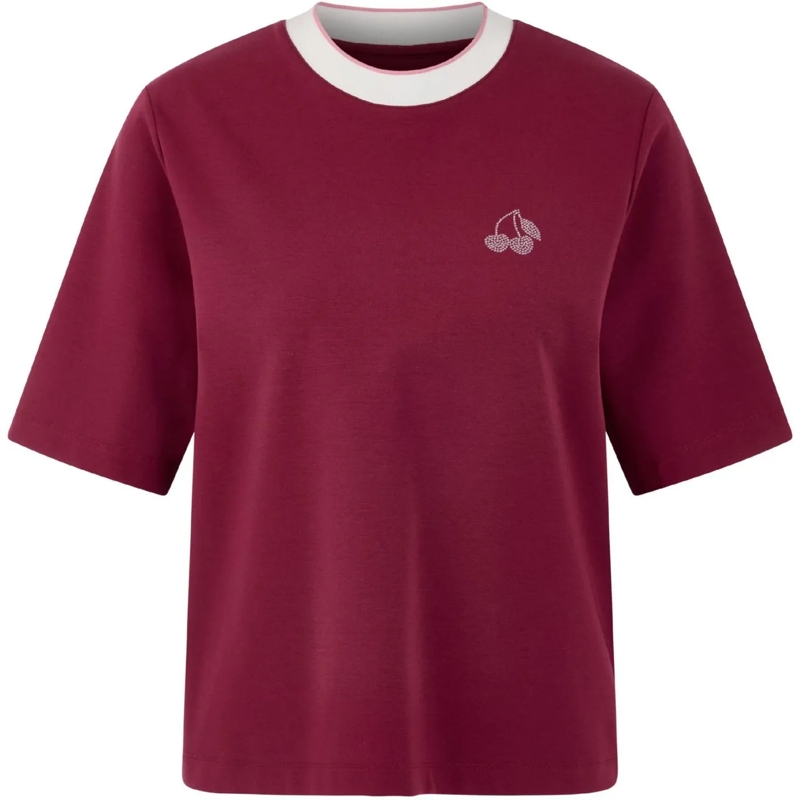 Marc Cain T-Shirt T-Shirt rhododendron