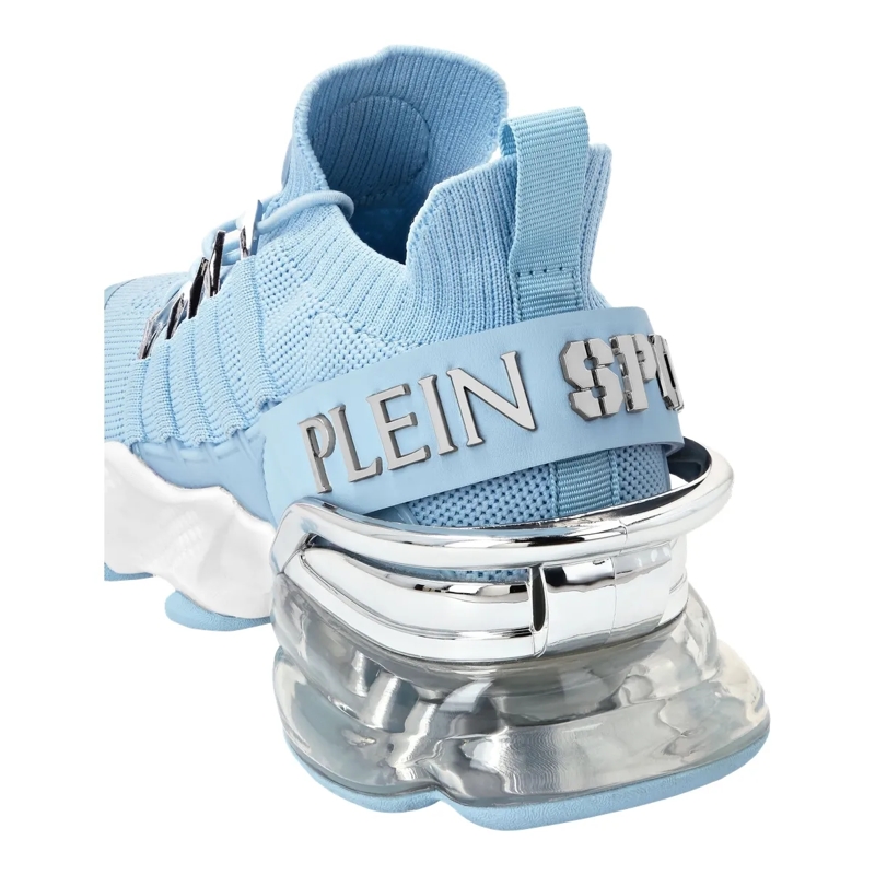 Plein Sport Low-Top-Sneaker Läufer Sneaker Tiger hell-blau(Image 3)