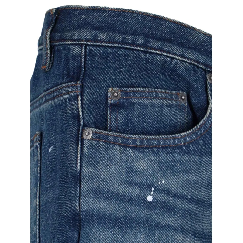 A.P.C. Straight Leg Jeans Straight Fit Jeans im Vintage-Look Blau(Image 5)