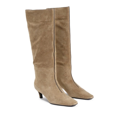 TOTEME The Wide Shaft Boots Neutrals Laars