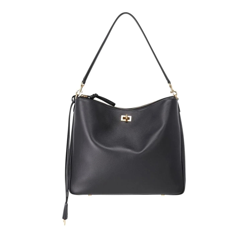 Balenciaga Schultertasche Schultertasche Rodeo aus Leder schwarz(Image 2)