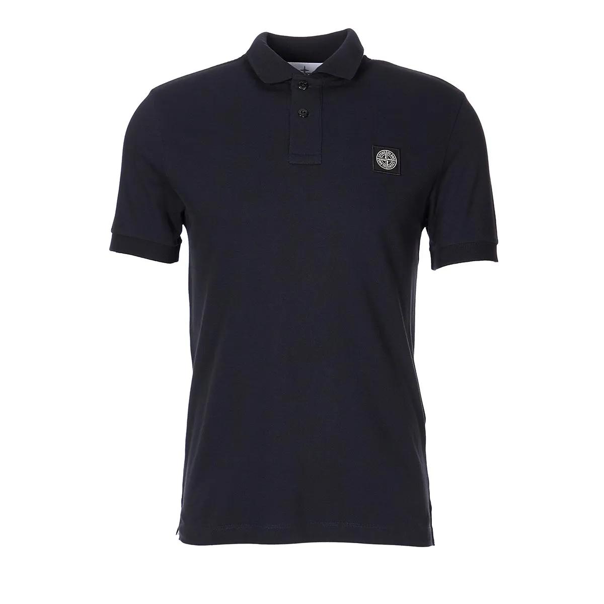 Stone Island - Polo Shirt - Größe M - blau