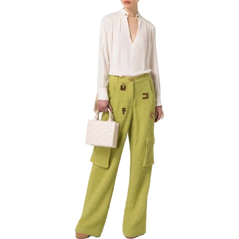 Elisabetta Franchi Blouse Elisabetta Franchi  Blouses Ecru Ca03037e2 weiß(Image 2)