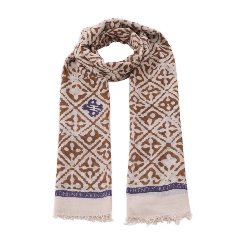 Friendly Hunting Leichter Schal Schal aus Kaschmir Braun