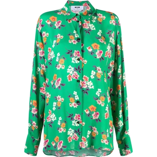 MSGM T-shirts camicia divers mehrfarbig