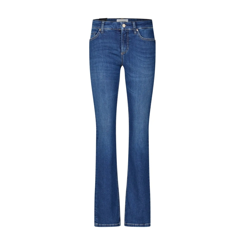 Cambio Straight Leg Jeans Straight Fit Jeans Blau