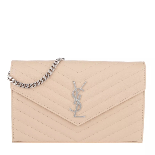 Saint Laurent YSL Chain Wallet Monogramme Envelope Crossbody Bag