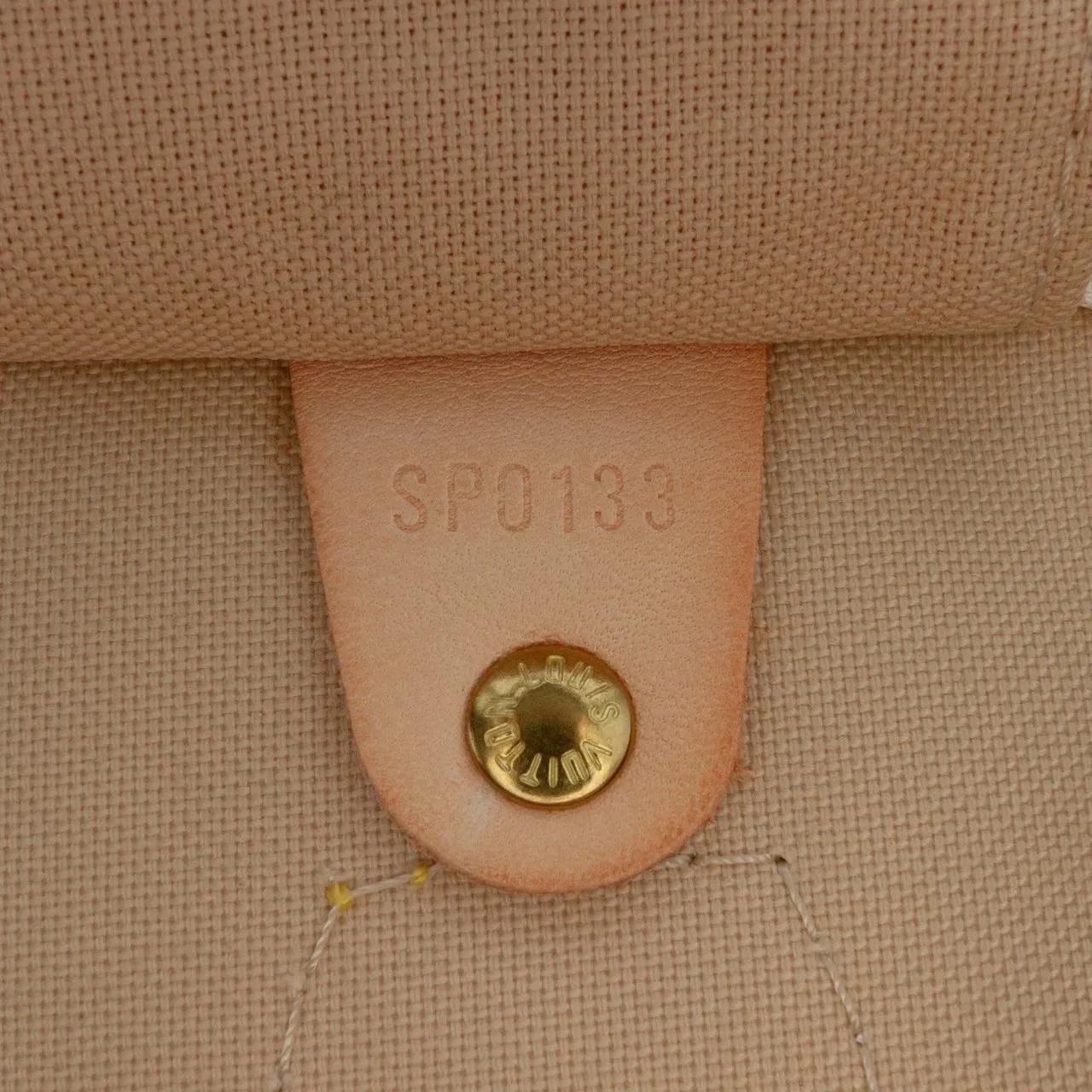 Thumbnail - Louis Vuitton Hobo Bags - Damier Azur Speedy Bandouliere 35 - Gr. unisize - in Weiß - für Damen