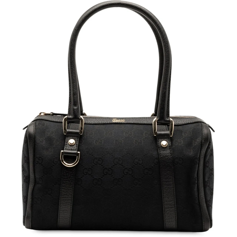 Gucci Tote GG Canvas Abbey D Ring Boston Bag schwarz