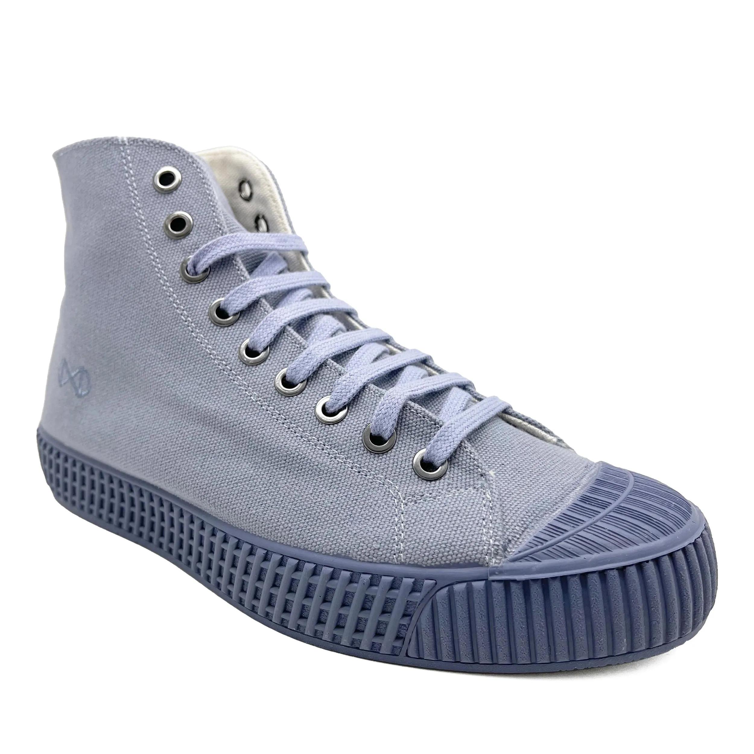 nat-2 Sneakers - nat-2™ Mono ocean (W/X) vegan, aus Biobaumwolle, B - Gr. 38 (EU) - in Blau - für Damen