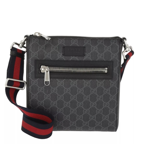 Gucci Crossbody Bag Small Messenger Bag GG Supreme Nero