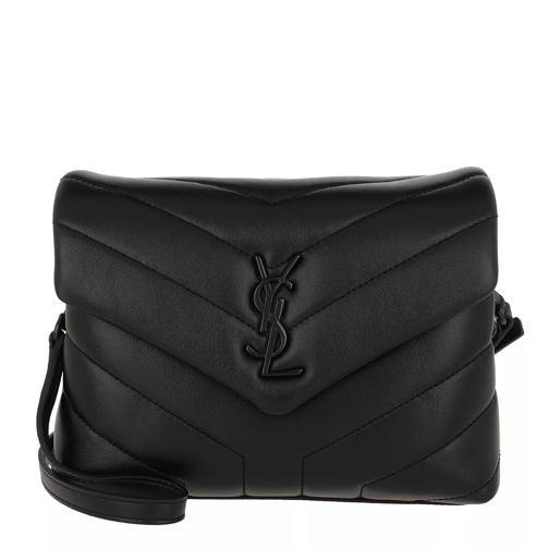 Saint Laurent Monogramme LouLou Quilted Leather Black Crossbody Bag