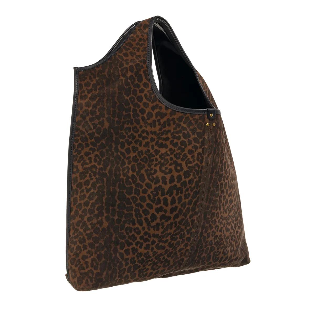 Jerome Dreyfuss Shoppers Paco in luipaardprint