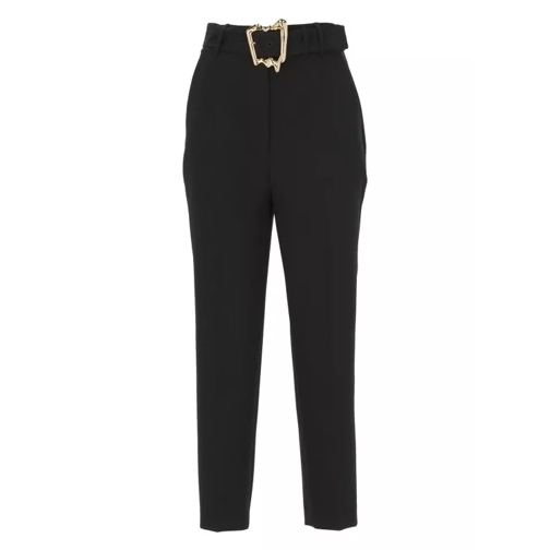 Moschino Morphed Buckle Trousers Black 
