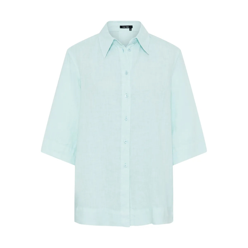 Marc Aurel Hemd Leinenhemd beige