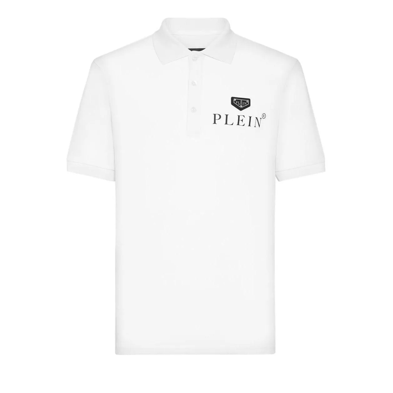 Philipp Plein Poloshirt Poloshirt Iconic Plein weiss