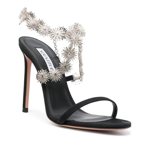 Aquazzura Talon haut Sandals Black schwarz