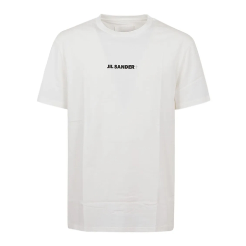 Jil Sander T-shirts Pure Cotton T-Shirt White