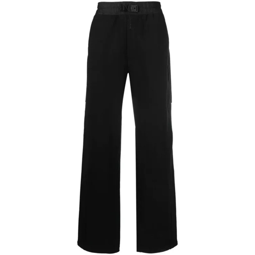 Y-3 Straight-Leg Cut Trousers Black 