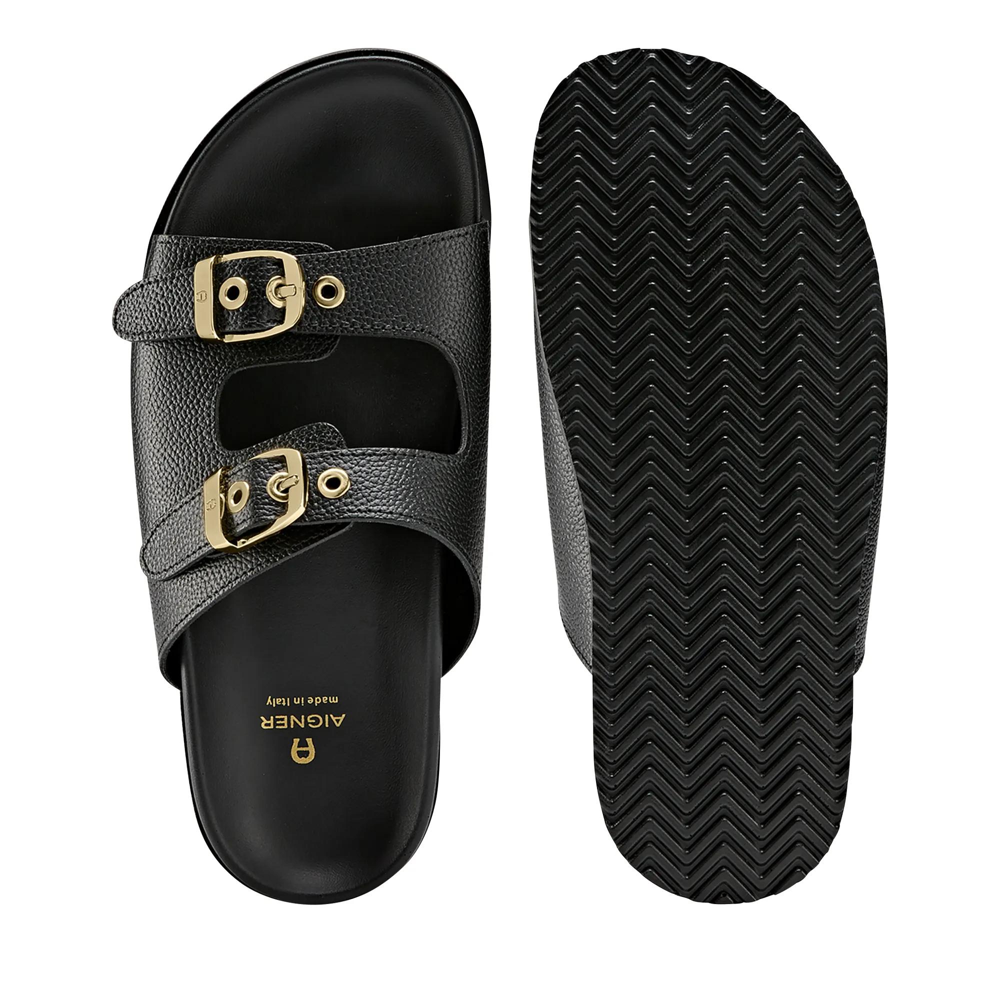 Thumbnail - Aigner Slipper & Pantoletten - lounge sandal EVE 1A - Gr. 36 (EU) - in Schwarz - für Damen
