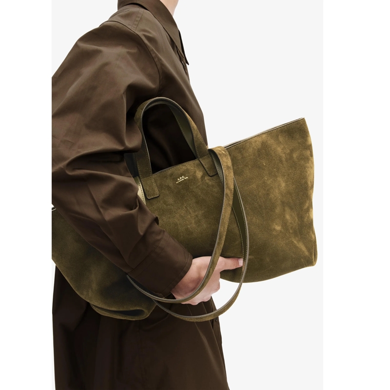 A.P.C. Shopper Le Drummer Jad Dark Khaki(Image 3)