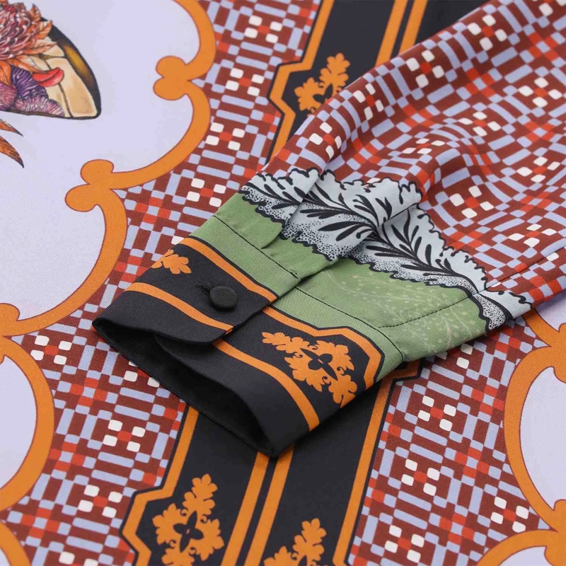 LaDoubleJ Maxi-jurk Maxikleid aus Seide Multicolor(Image 6)