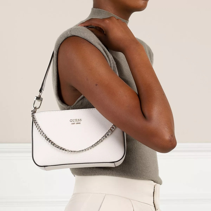 Buy Guess Katey Mini Top Zip Black Shoulder Bag from the Next UK