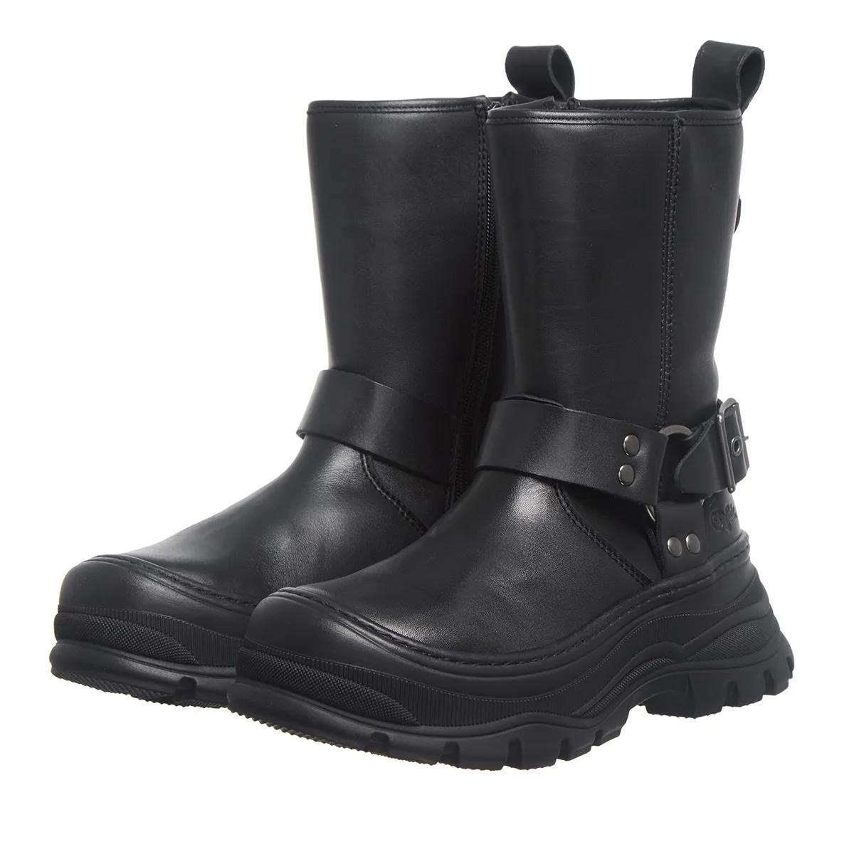 Buffalo Boots & Stiefeletten - Roam Biker Hi - Gr. 36 (EU) - in Schwarz - für Damen