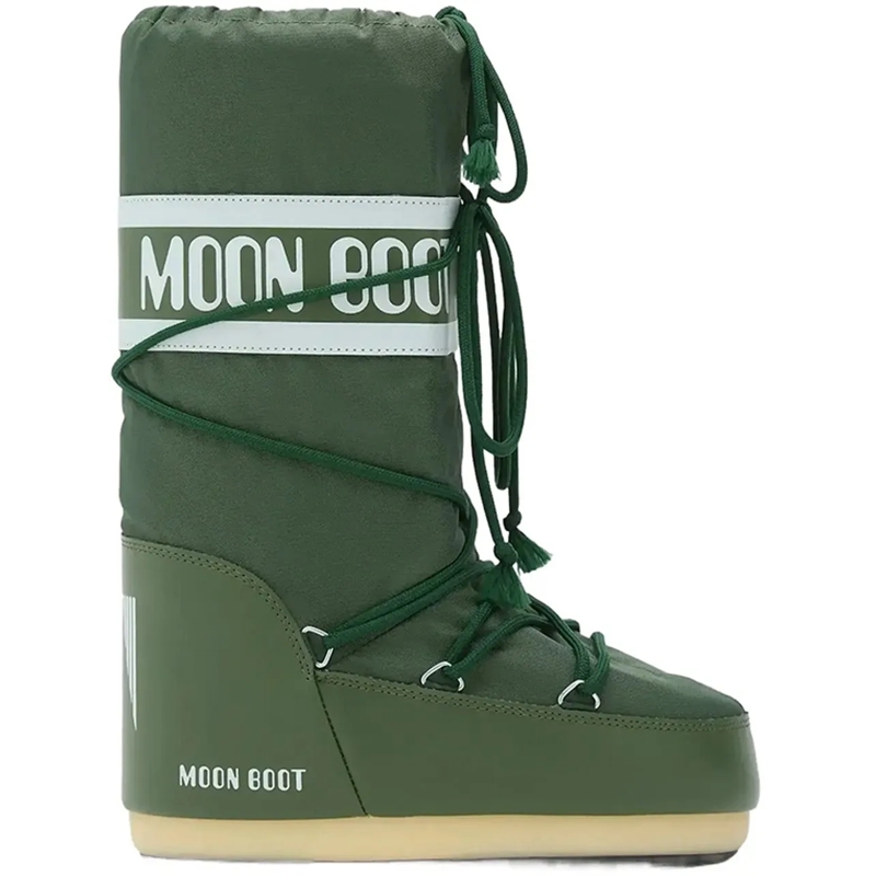 Moonboot Bottes MB ICON NYLON FOREST GREEN grün