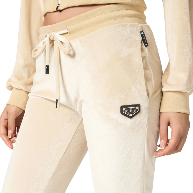 Philipp Plein Jogginghose Jogginghose Skull Mit Schmucksteinen beige(Image 5)