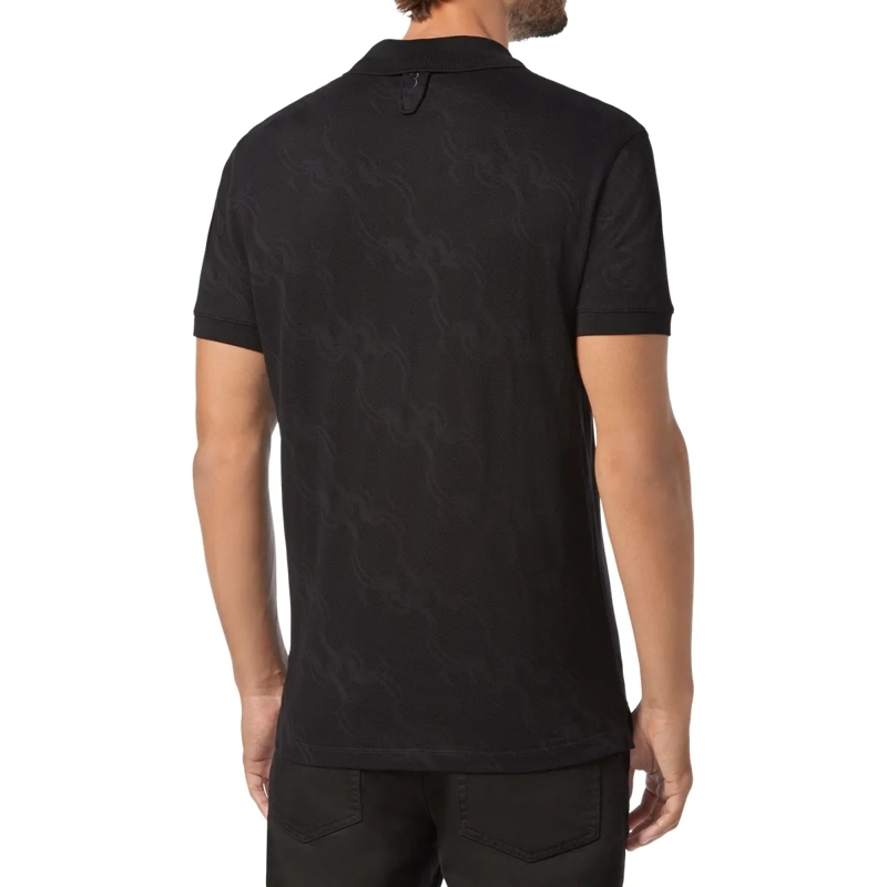 BILLIONAIRE Top Poloshirt Double B schwarz(Image 2)