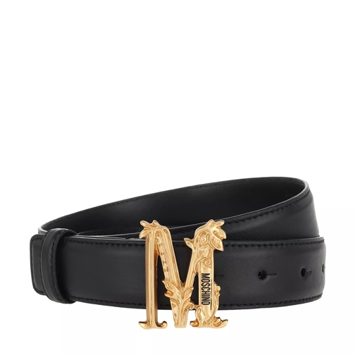 Moschino Belt Nero Leather Belt