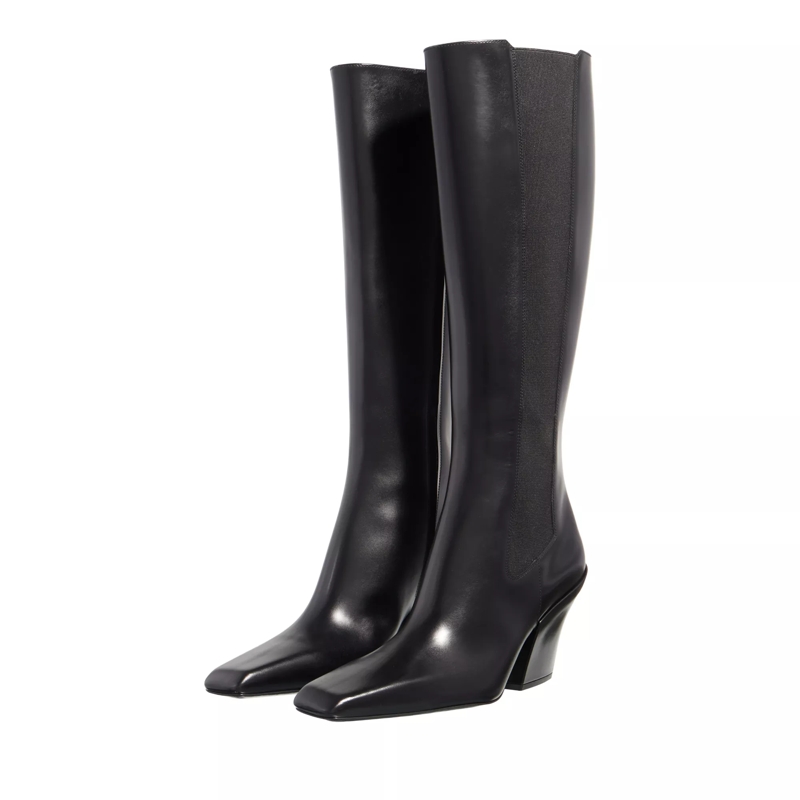 Prada Stiefel Leather Boots Black