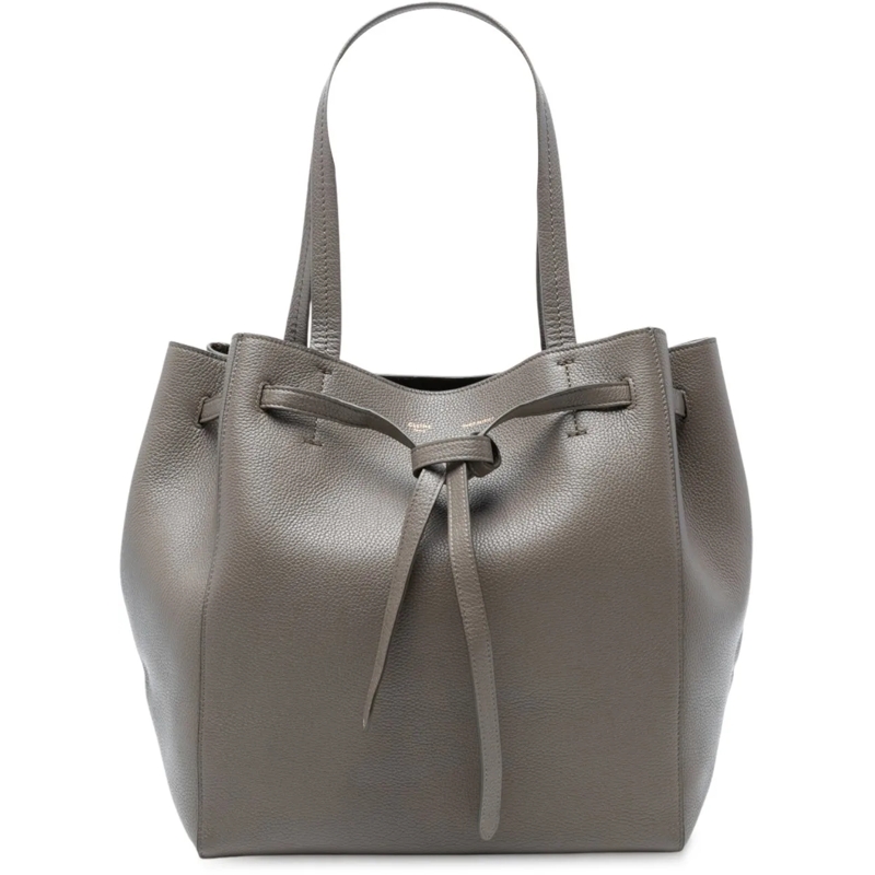 Celine Shopper Small Leather Phantom Cabas Tote braun