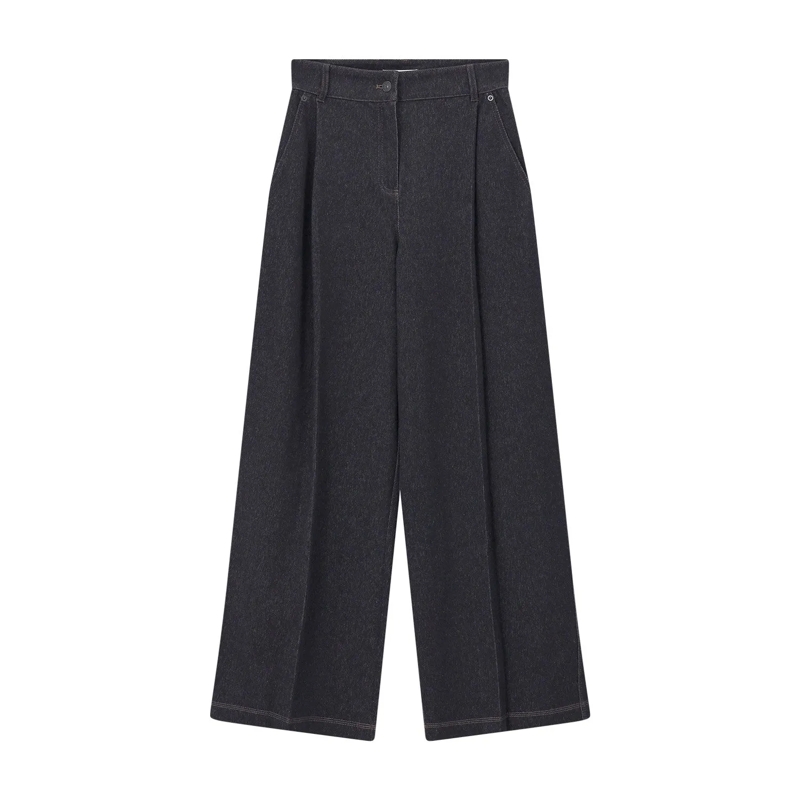 Max Mara Pantalons décontractés Wide Leg Jeans Etereo beige(Image 4)