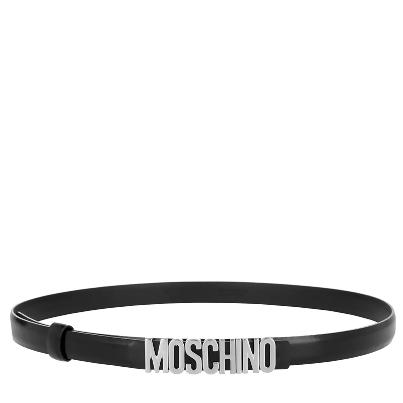 Moschino Dünner Gürtel Belt Black(Image 2)
