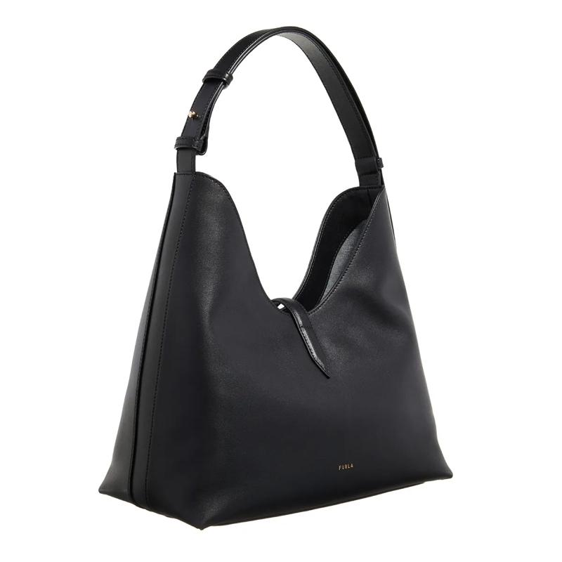 Furla Hobo Bag Furla Goccia M Hobo Nero (Image 3)