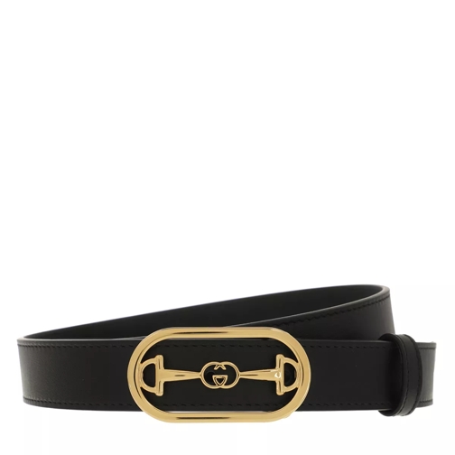 Gucci Horsebit Belt Black Thin Belt