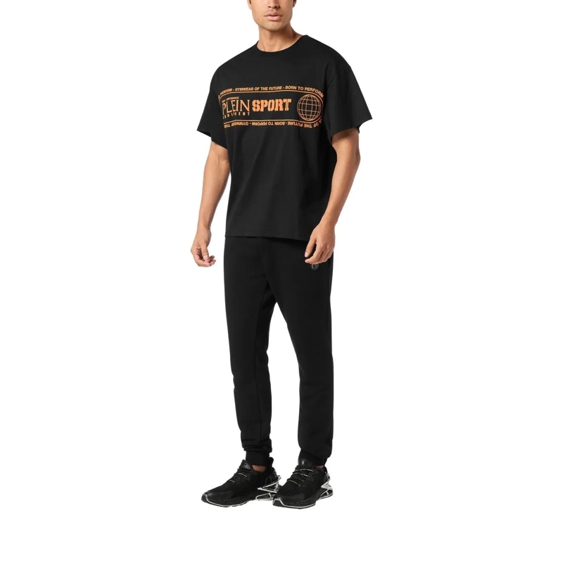 Plein Sport T-Shirt T-Shirt Rundhalsausschnitt Ss Logo schwarz(Image 3)