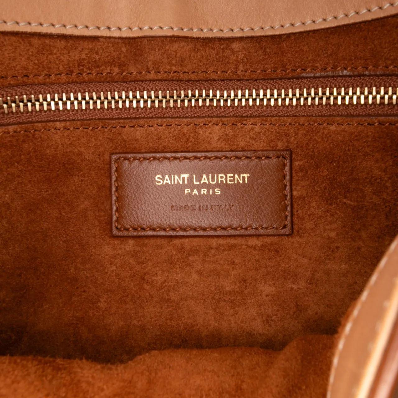 Thumbnail - Saint Laurent Hobo Bags - Smooth Calfskin Le 5 a 7 Shoulder Bag - Gr. unisize - in Braun - für Damen