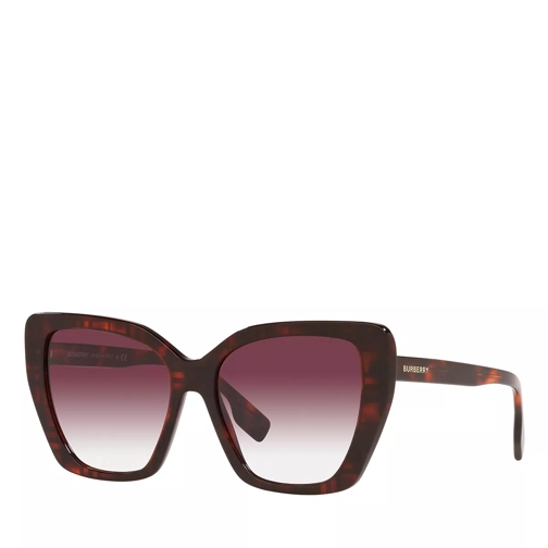 Burberry Sunglasses 0BE4366 Top Check/Red Havana Occhiali da sole