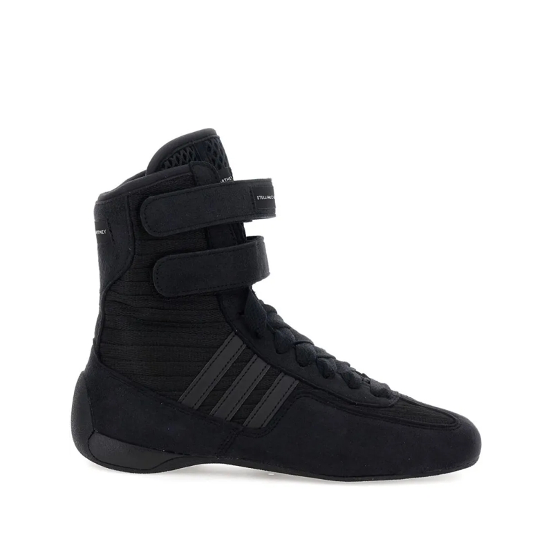 Stella McCartney Sneaker basse High-Top Sneakers In Black With Silhouette Black