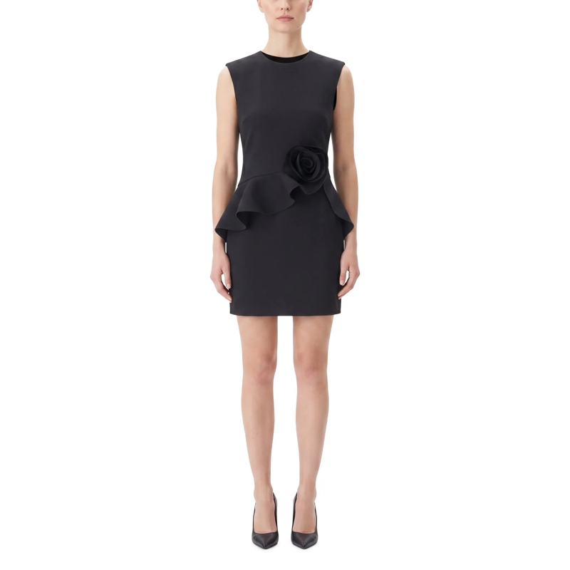 Rotate Minikleid Minikleid Rose schwarz(Image 2)