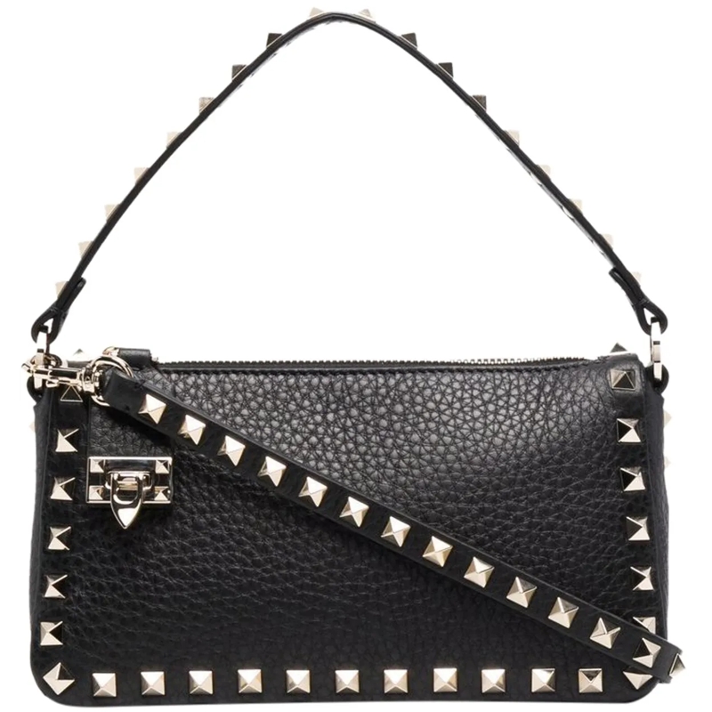 Valentino Garavani Schultertasche Bags Black schwarz