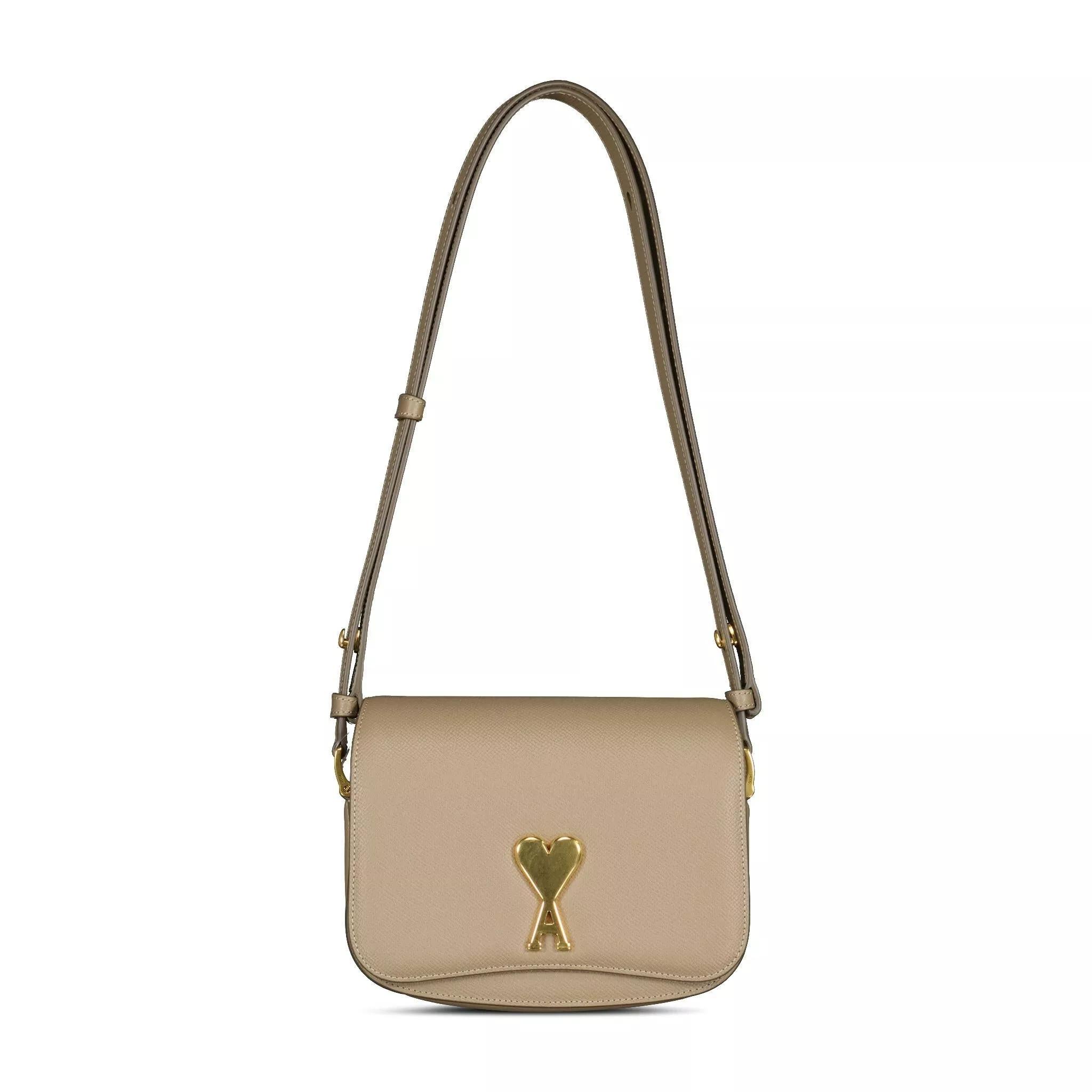 AMI Paris Crossbody bags Schultertasche mit Logo 47702190883162 in zwart