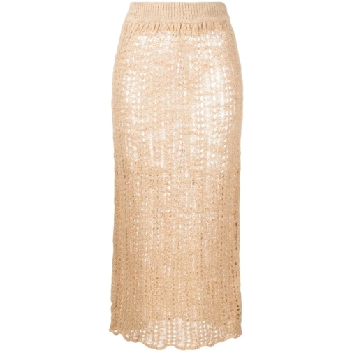 Cult Gaia Midi-Röcke Dawson Skirt Neutrals