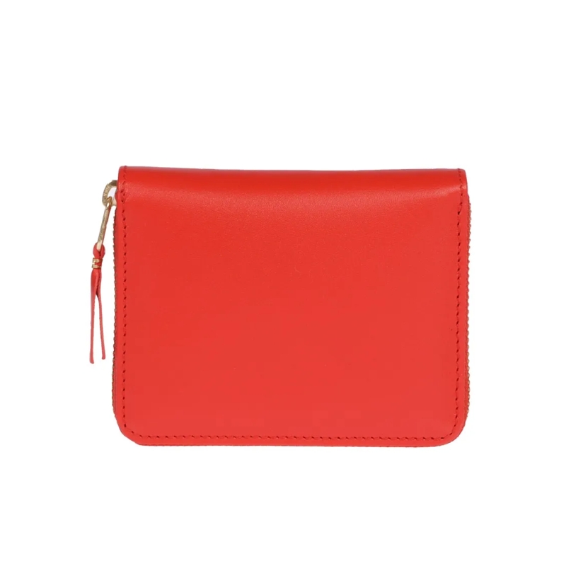Comme des Garcons Geldbörse Orange Wallet With Zip Orange