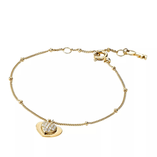 Michael Kors MKC1118AN710 Love Heart Duo Bracelet Gold Braccialetti