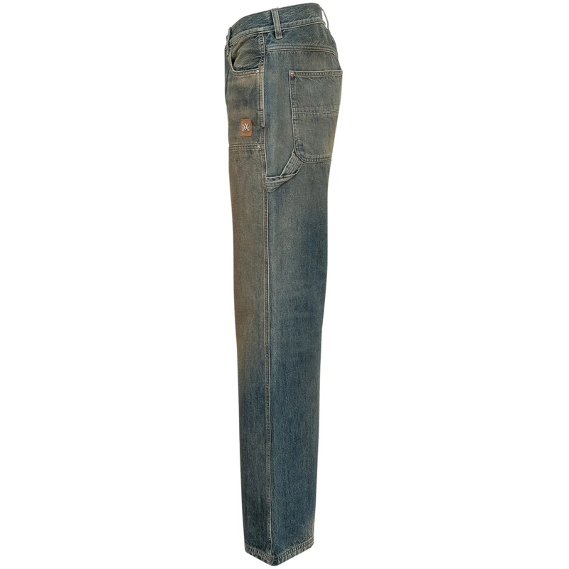 Amiri Jeans à jambe droite Jeans Carpenter a Gamba Ampia blau(Image 3)