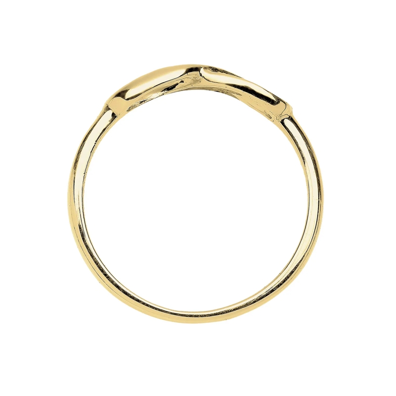 Elli Ring Ring Infinity Unendlichkeit 375 Gelbgold gold(Image 3)